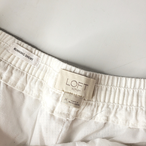 Loft Outlet Linen Running Short Drawstring Athletic Runners Tennis PickleBall M - Picture 2 of 11